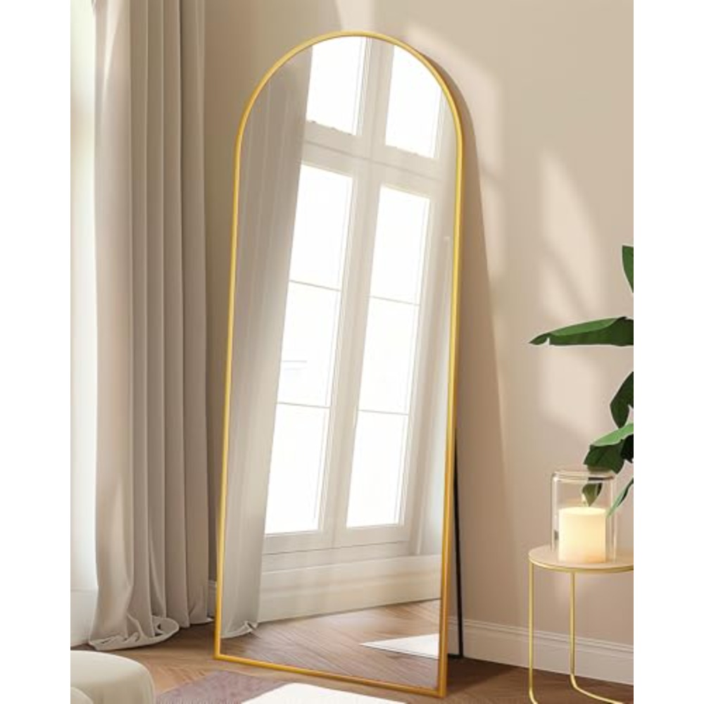 Arch Mirror Leaning - Espejo de Cuerpo Entero, Espejo Arqueado