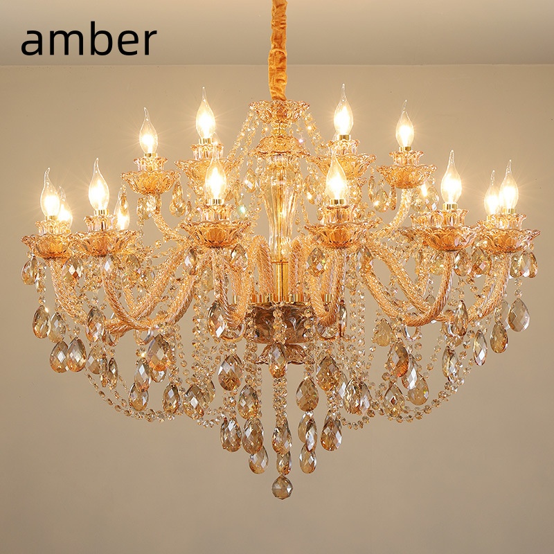 Interior Design Years - Lámpara Colgante LED de Cristal de