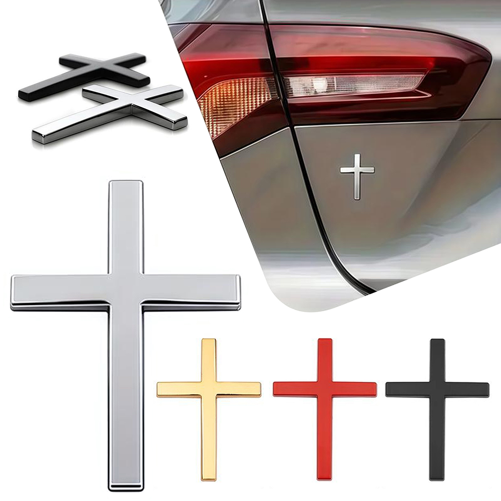 Interior Design Concept - Pegatina cruzada cristiana para carrocería de