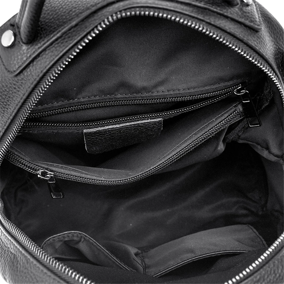 Mochila De Cuero genuino para  - Interior Design School reseña y precio