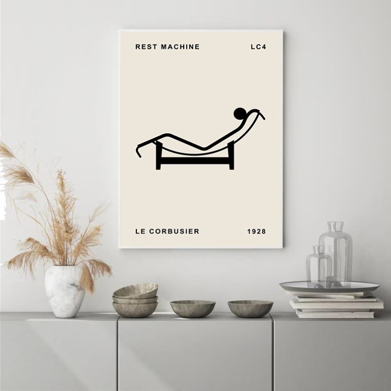Póster de arquitectura abstrac - Interior Design Ideas reseña y precio