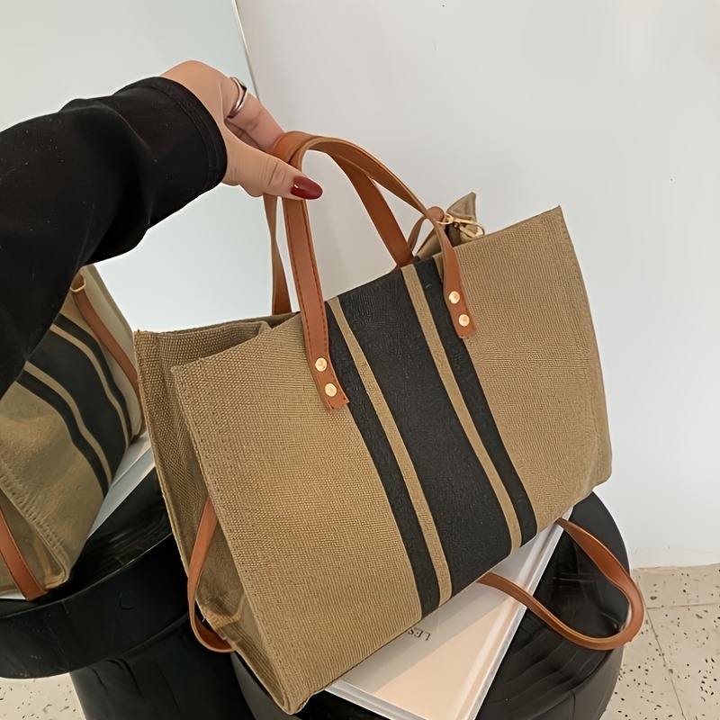 Bolso Tote de Lona Elegante pa - Interior Design School reseña y precio