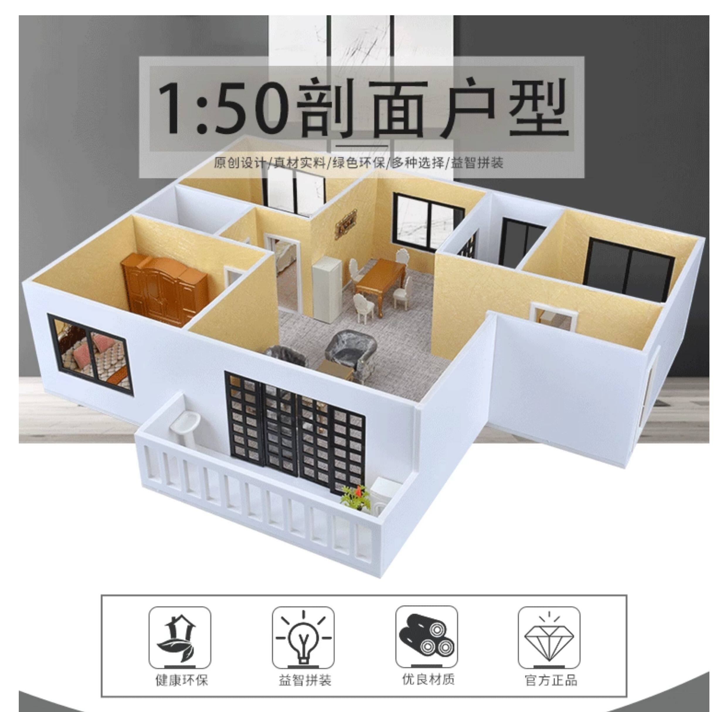 Kit de Modelo a Escala 1:50 pa - Interior Design Concept reseña y precio