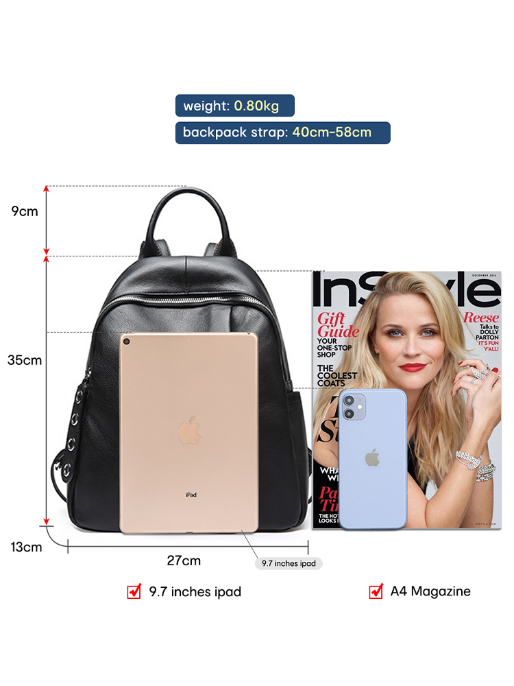 Mochila Zency con diseño antir - Interior Design School reseña y precio