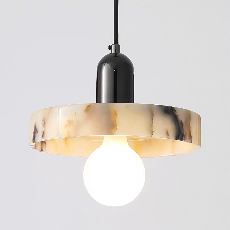 Lámpara colgante LED de mármol - Interior Design Years reseña y precio