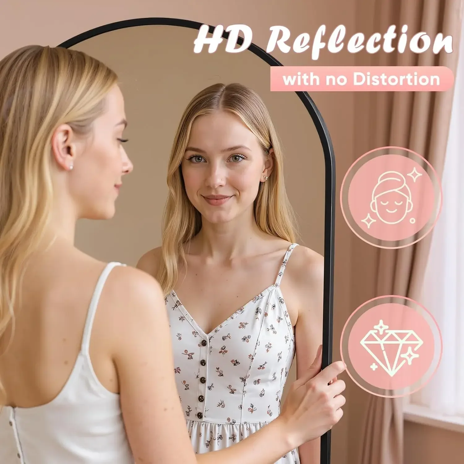 Espejo Arqueado de Cuerpo Ente - Arch Mirror Leaning reseña y precio