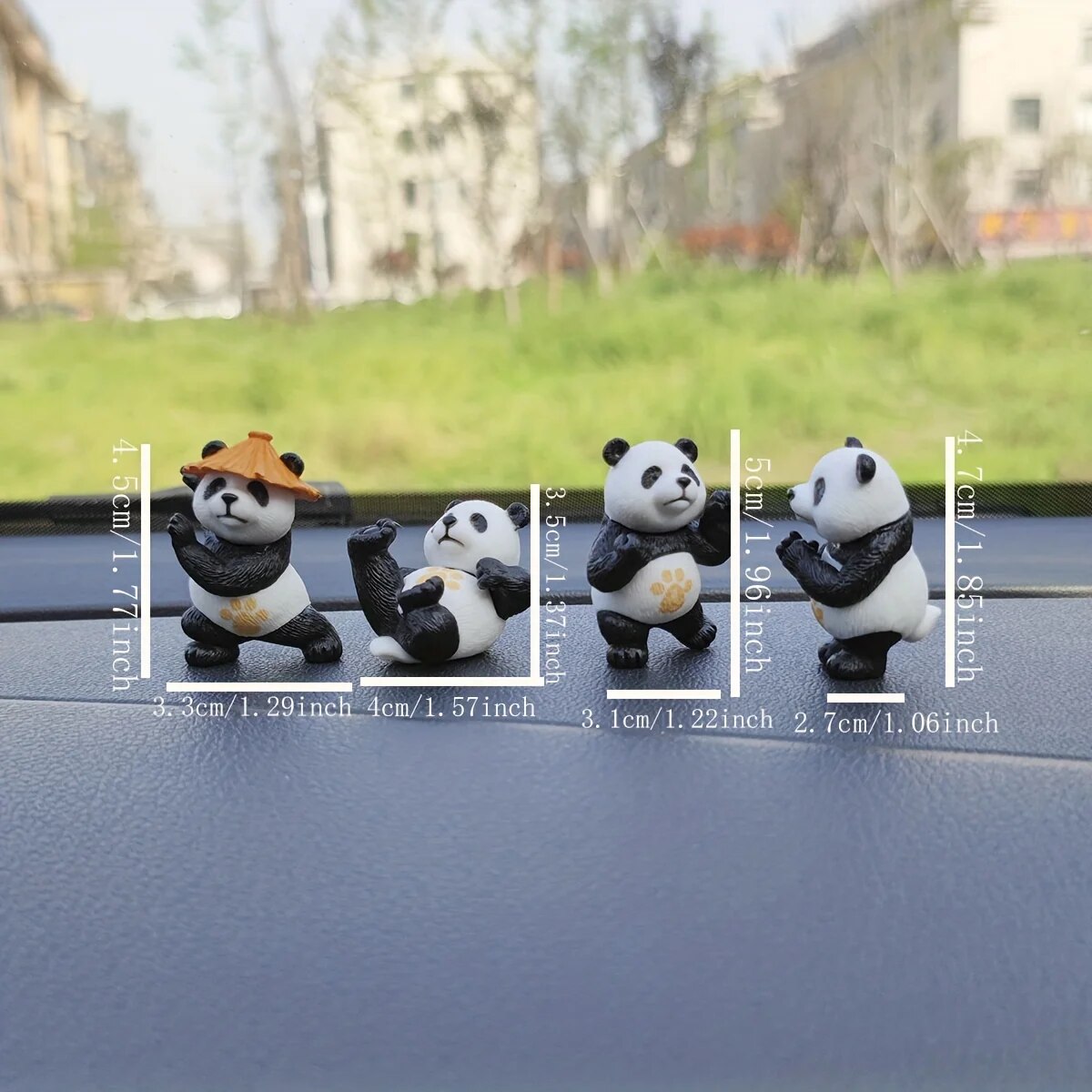 4 unids/set diseño de Panda ad - Interior Design Concept reseña y precio