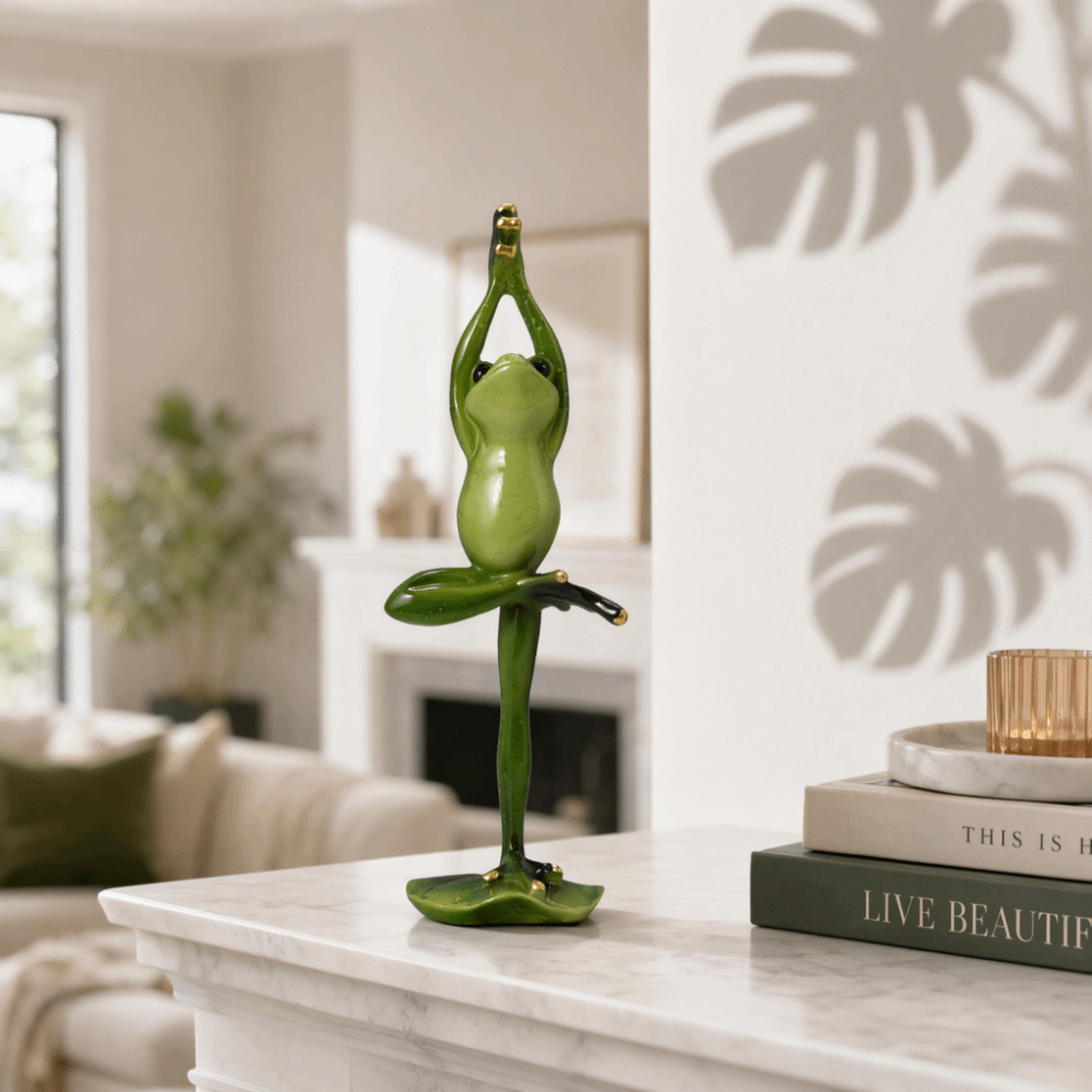 Figura de Resina de Anfibio en - Interior Design Concept reseña y precio