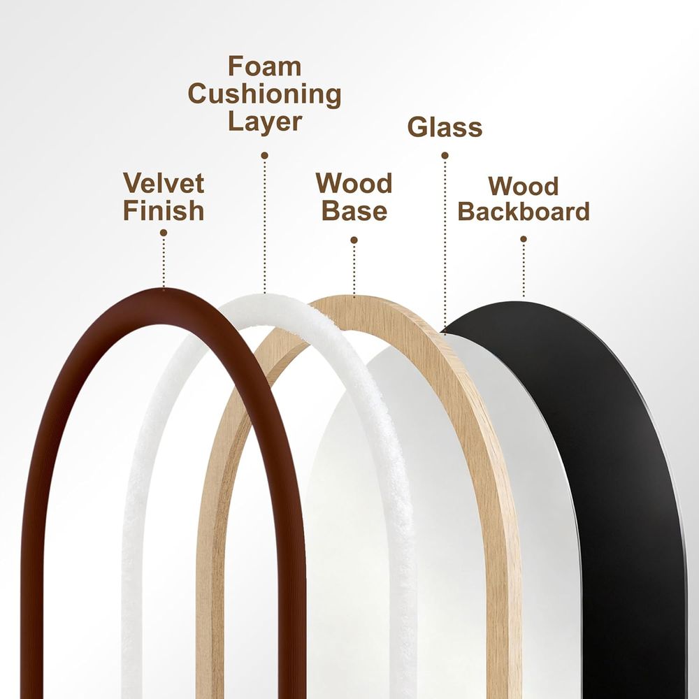 Espejo arqueado de cuerpo ente - Arch Mirror Leaning reseña y precio